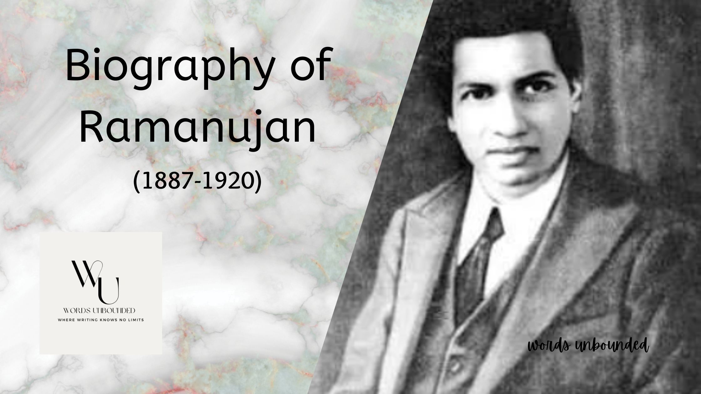 biography of ramanujan in english